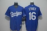 Los Angeles Dodgers #16 Andre Ethier Blue New Cool Base Stitched Baseball Jersey,baseball caps,new era cap wholesale,wholesale hats